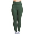 thumbnail image 1 of MeetoTime Women's High Waist Yoga Pants Strethcy Solid Color Leggings Buttery Soft Knee and Ankle Full Length Pants, 1 of 4
