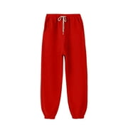 MeetoTime Women's Sherpa Lined Sweatpants Winter Warm Fleece Lined Sweatpants with Pockets Plus Size M-4XL