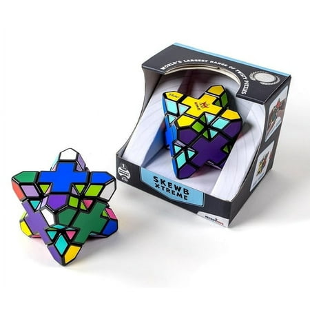 Meffert's Skewb Xtreme - The Original 10-Sided Diamond Brainteaser Puzzle Challenge from Recent Toys - Travel Friendly Fun for Ages 9 - Adult