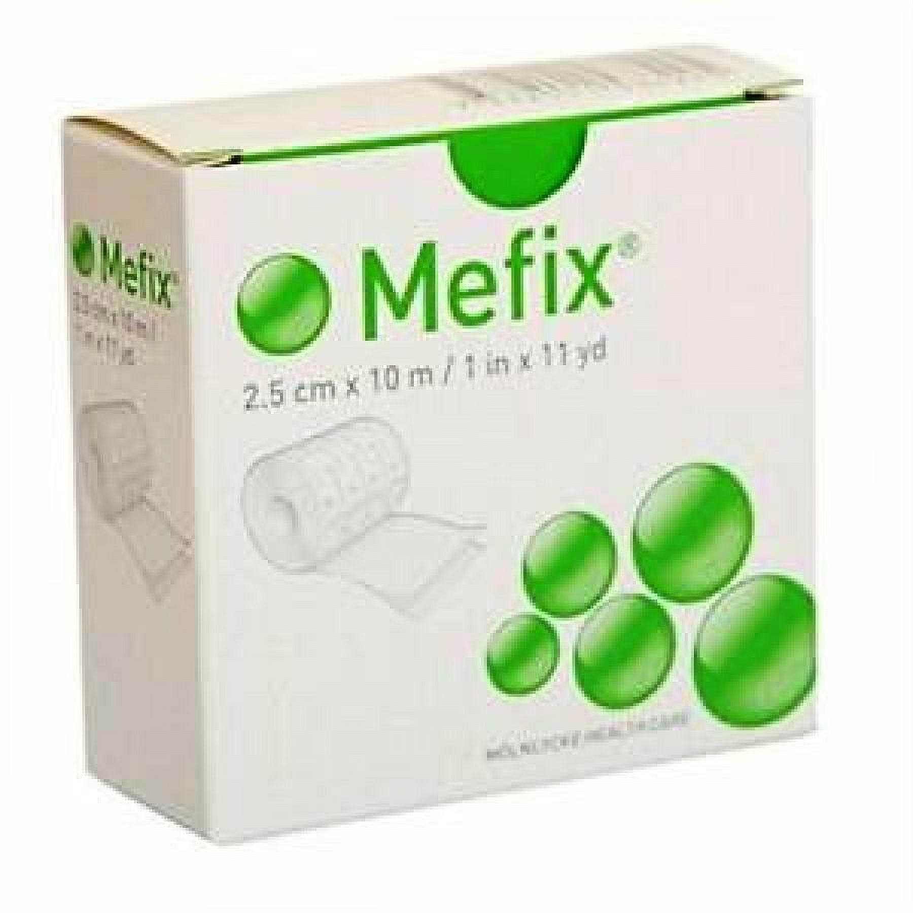 Mefix Dressing Retention Tape SelfAdhesive, 1 Inch x 11 Yards, White