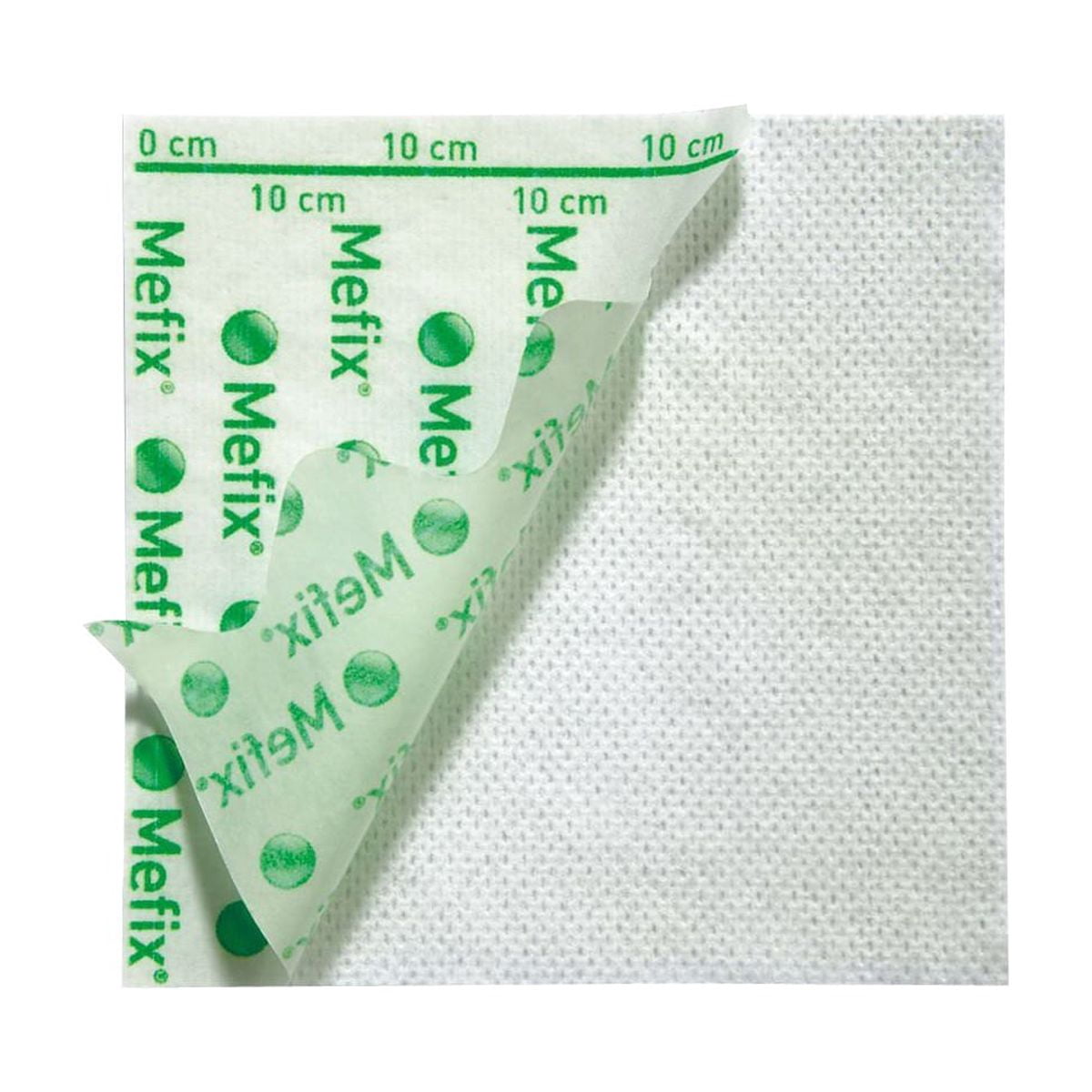 Mefix Dressing Retention Tape Skin Friendly NonWoven 4 Inch X 11 Yard White NonSterile, 311099 - Case of 20
