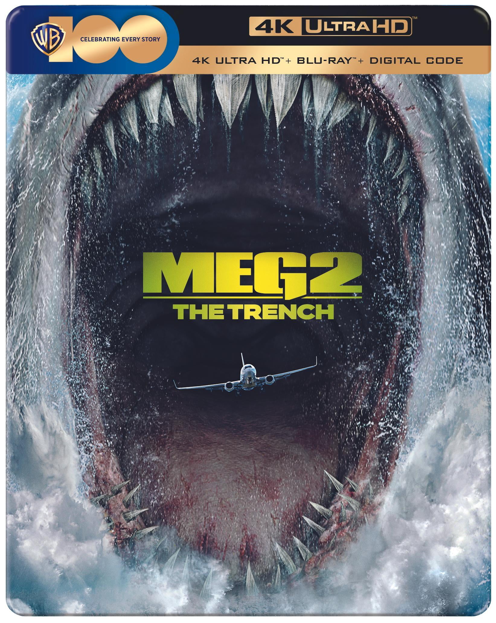 Meg 2: The Trench (Limited Edition 4K Ultra HD Steelbook + Blu-ray) [UHD]