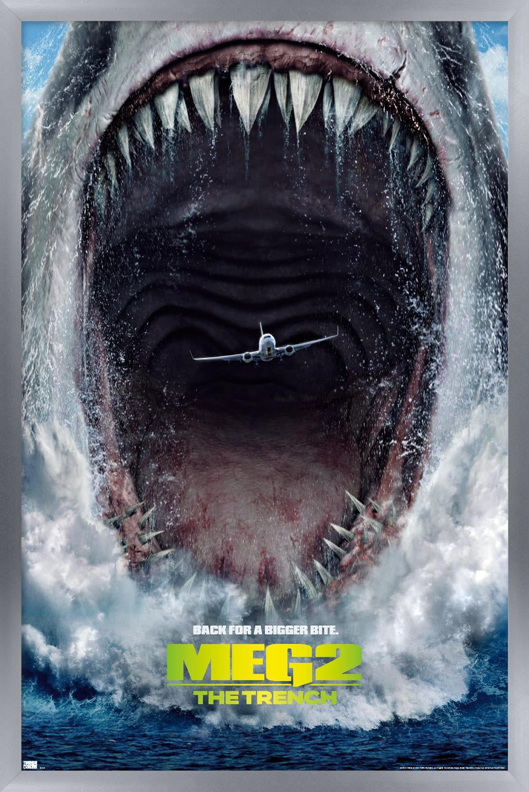 Meg 2: The Trench - Plane One Sheet Wall Poster, 22.375