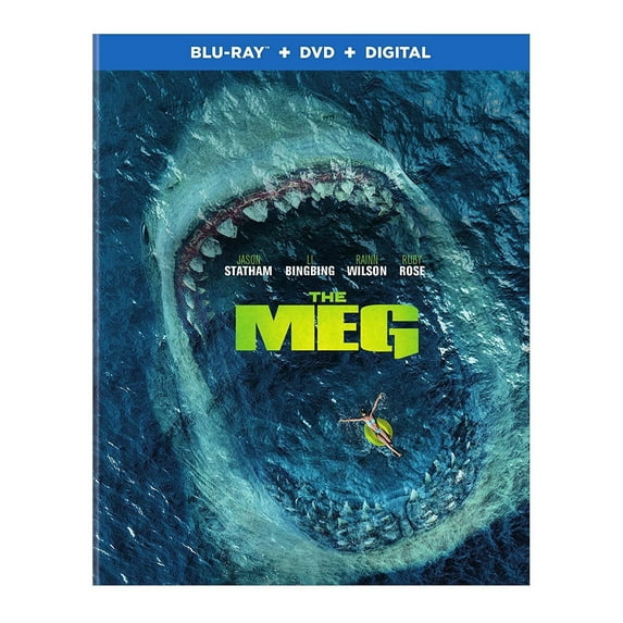 Pre-Owned Meg (Blu-ray + DVD) (Walmart Exclusive)