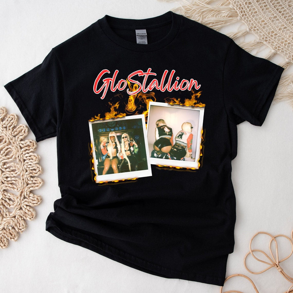Meg and Glo Wannabe Graphic Tee, Glostallion, Wannabe, Megan Thee