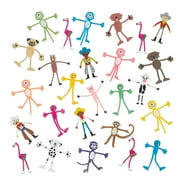 Mega Bendable Assortment 100Pc - Party Favors - 100 Pieces