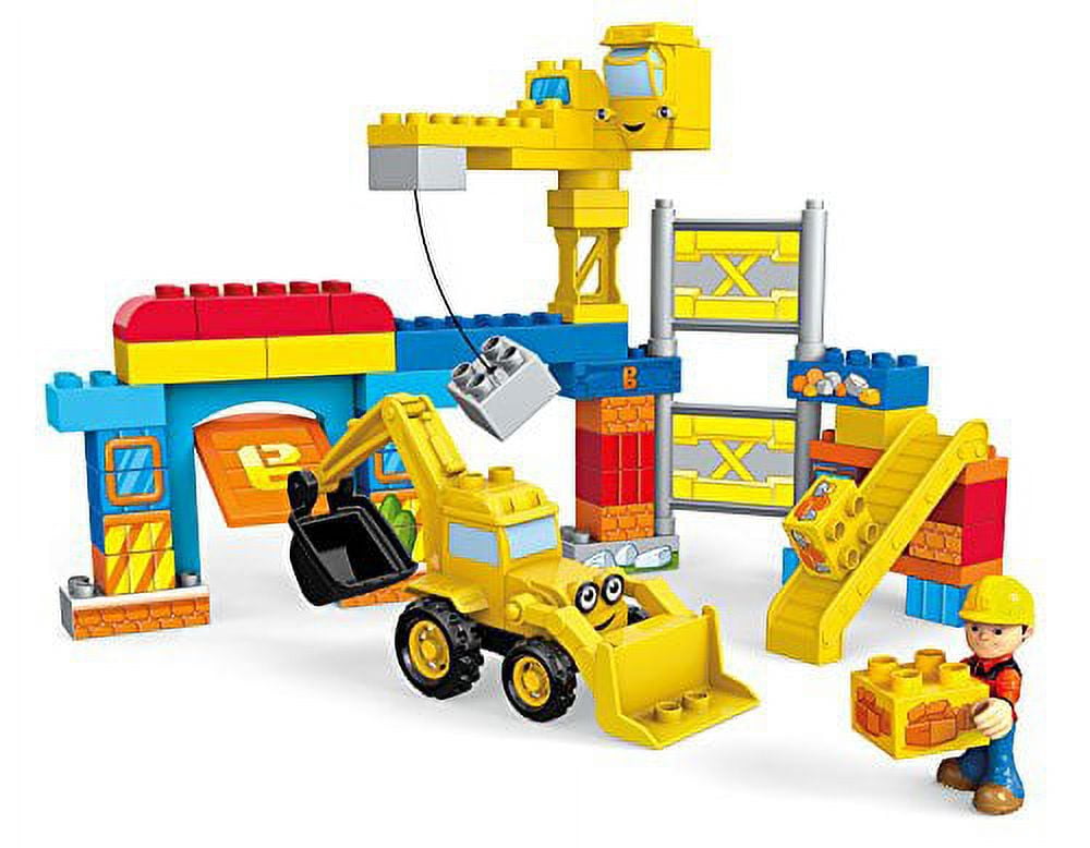 Mega Bloks Bob The Builder Work Yard Build-Up - Main Image