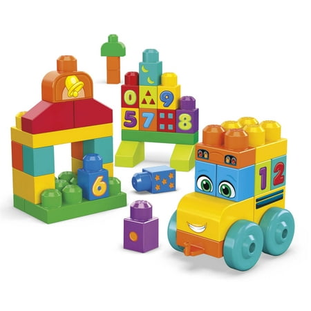 Mega Bloks Building Basics 123 Counting Bus