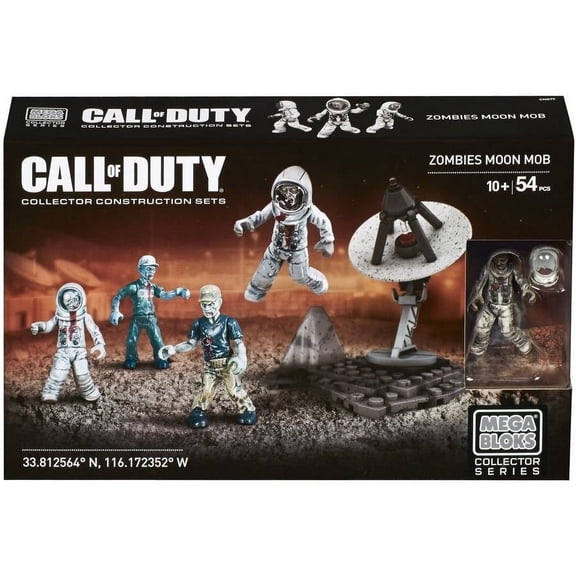 Mega Bloks Call of Duty Zombies Moon Mob Playset