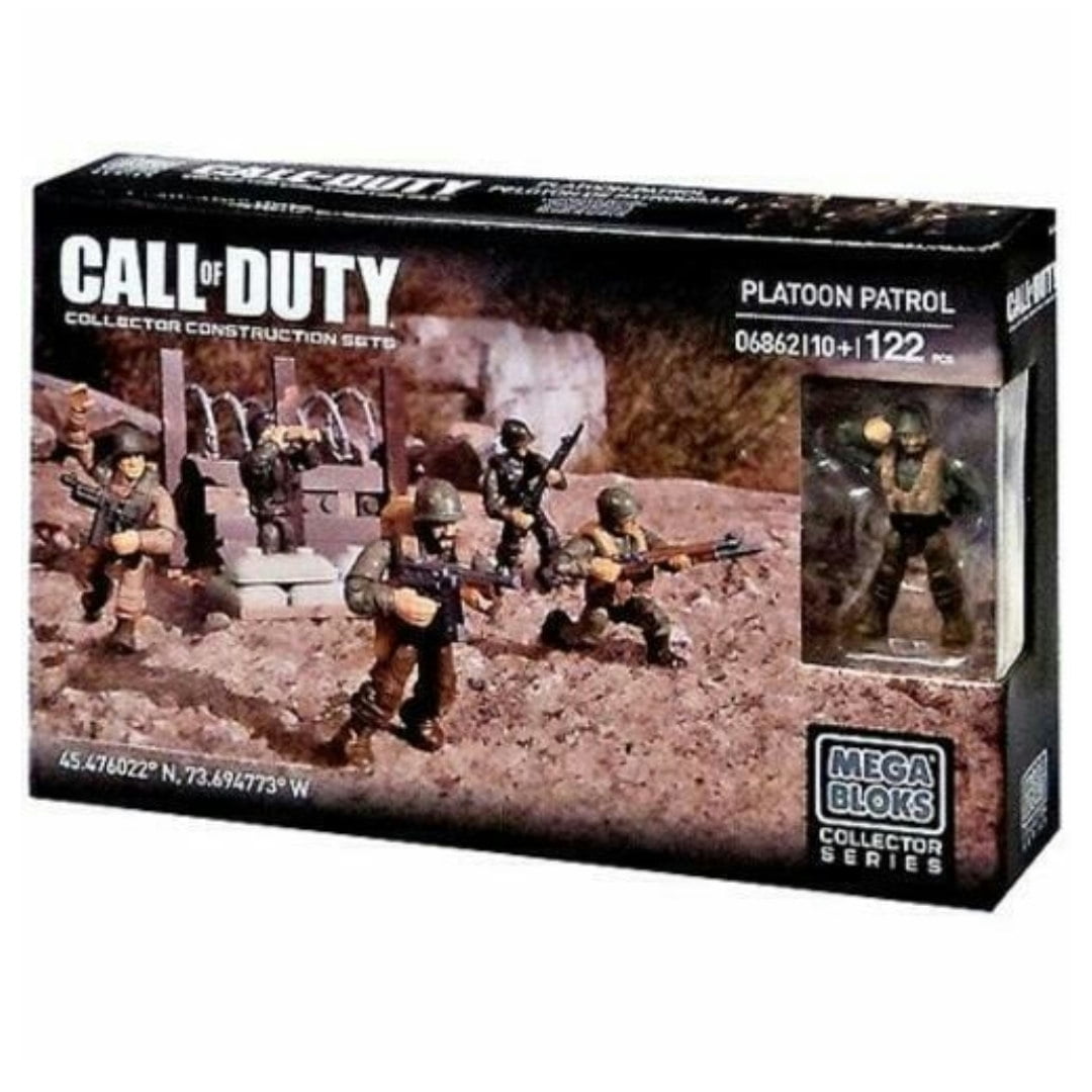Mega Bloks Call of duty Platoon Patrol 06862 Collector Construction Set Toy