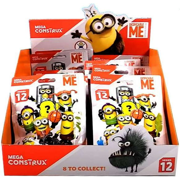Mega Bloks Despicable Me Mega Construx Series 12 Mystery Box (24 Packs)