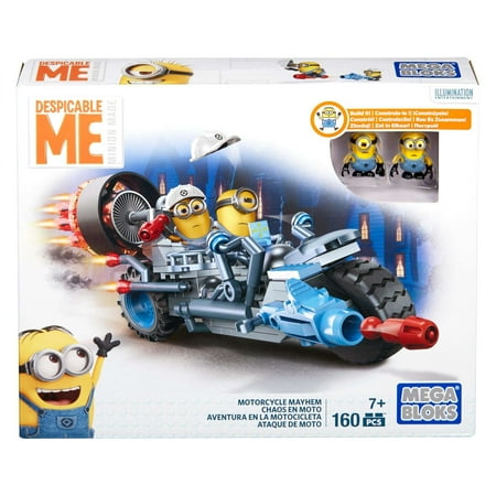 Mega Bloks Despicable Me Motorcycle Mayhem