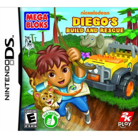Mega Bloks Diego's Build and Rescue - Nintendo DS