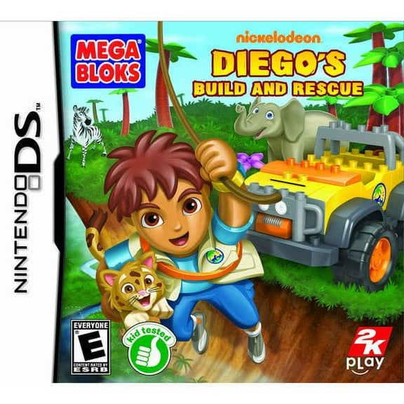 Mega Bloks Diego's Build and Rescue - Nintendo DS