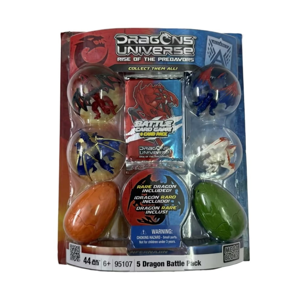 Mega Bloks Dragons Universe 95107 Dragon Battle Pack Building