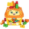thumbnail image 1 of Mega Bloks First Builders Laughing Lion with Big Building Blocks, Building Toys for Toddlers (25 Pieces), 1 of 6