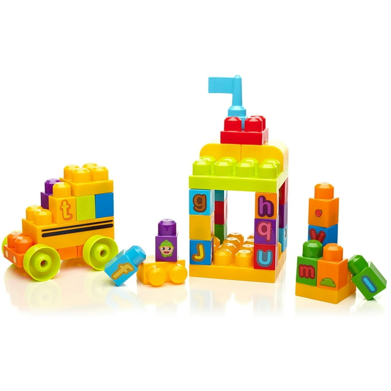 Mega bloks alphabet deals