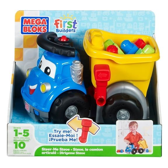 Mega Bloks First Builders Steer Me Steve