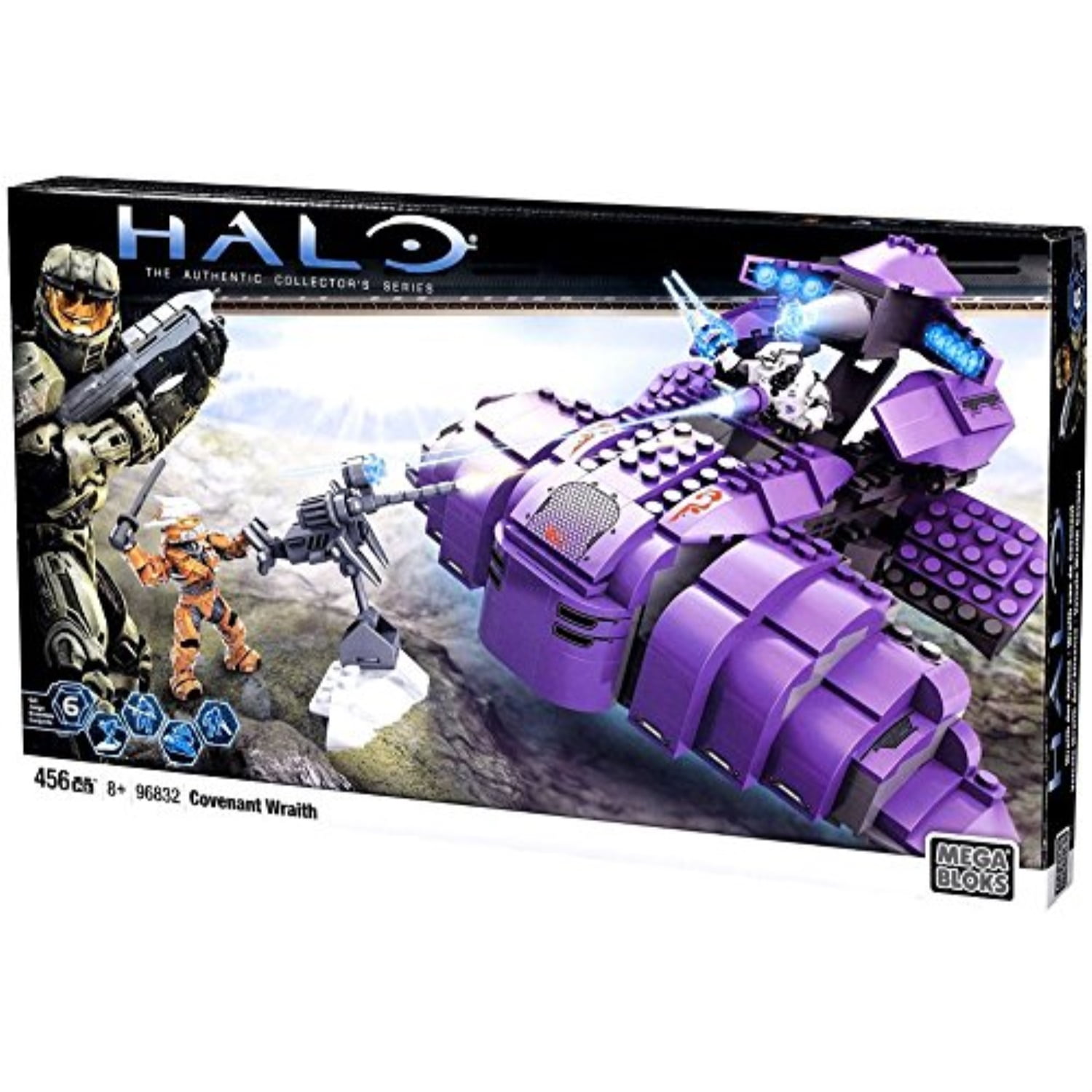 Mega Bloks Halo Covenant Wraith Walmart Com