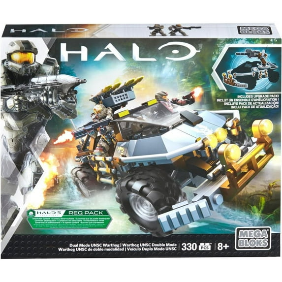 Mega Bloks Halo Dual Mode UNSC Warthog