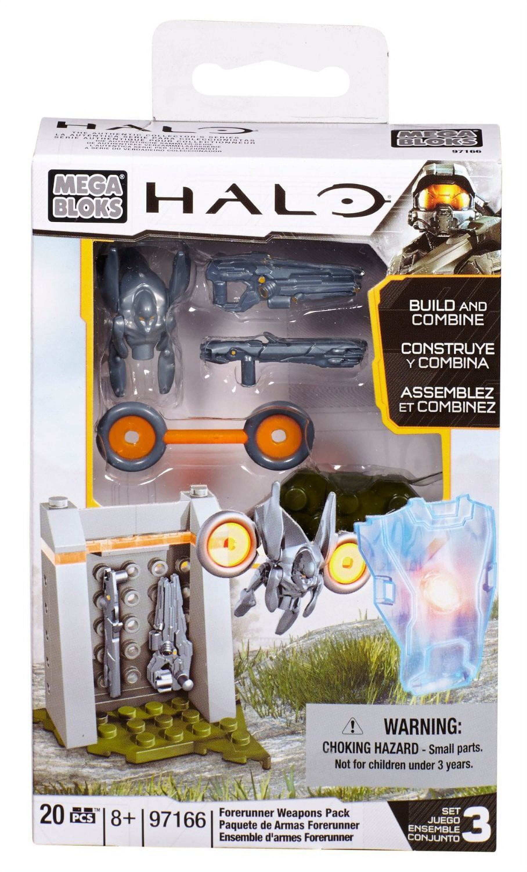 Mega Bloks Halo Forerunner Weapons Pack Set - Walmart.com