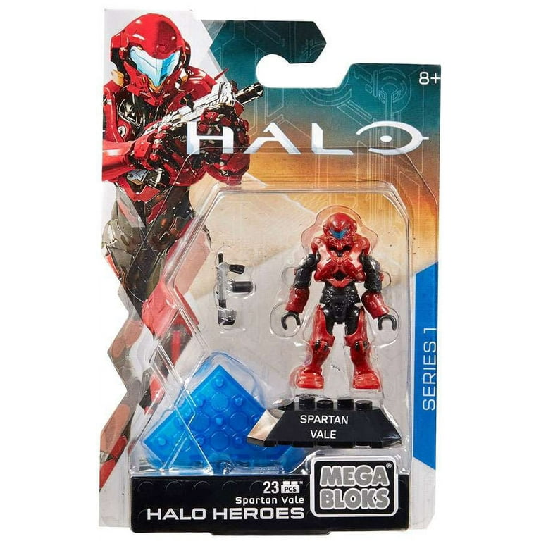 Mega Bloks Halo Heroes Series Spartan Vale Mini Figure