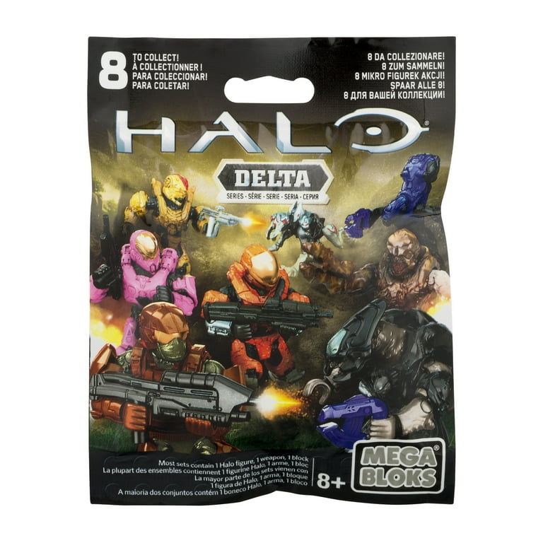 Mega Bloks Halo Micro Action Figure Series Delta Blind Pack - Halo