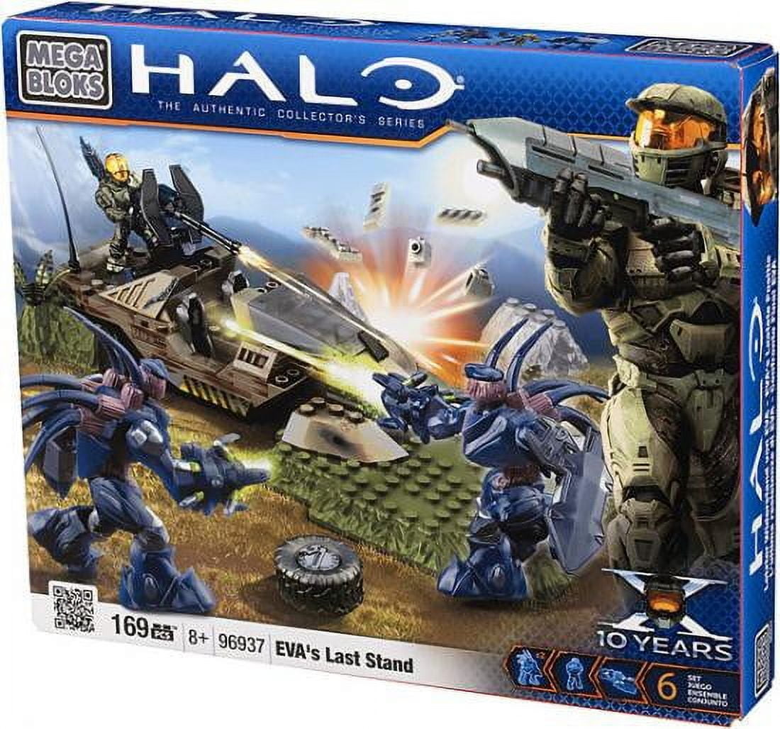 Mega Bloks Halo The Authentic Collector's Series Eva's Last Stand Set #96937