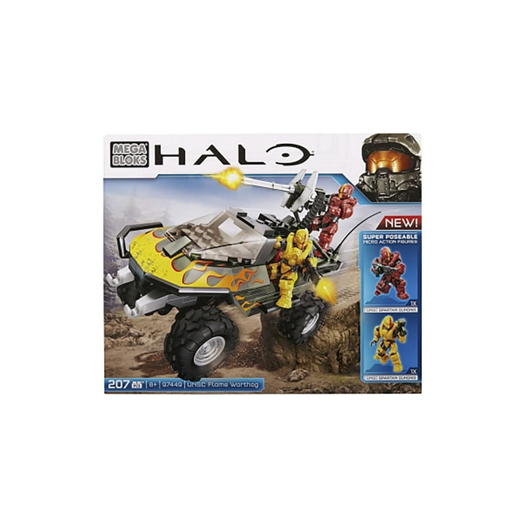 Mega Bloks Halo UNSC Flame Warthog Walmart