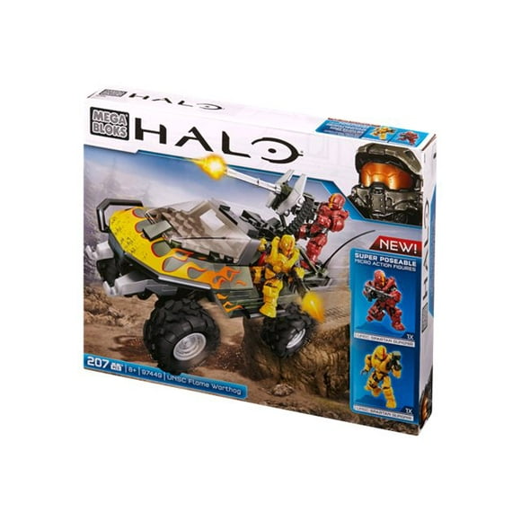 Mega Bloks Halo UNSC Flame Warthog