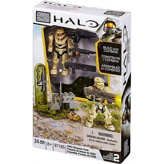 Mega Bloks Halo UNSC Weapons Pack Set