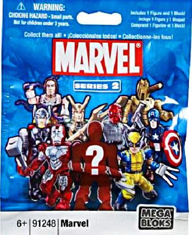 Mega Bloks Marvel Series 2 Minifigure Mystery Pack
