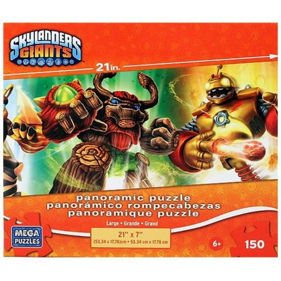 Mega Bloks Mega Brands Skylander Panorama Puzzle