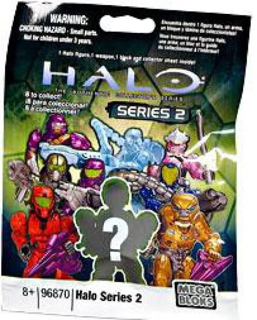 Mega Bloks Minifigure Mystery Pack Collectible 8 Years & Up Interlocking Block Building Sets Halo