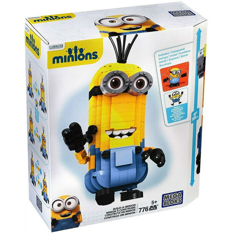 Mega Bloks Minions Build-A-Minion Kevin Set #38028 - Walmart.com