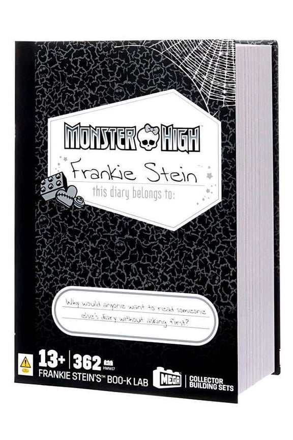 Monster High Frankie Stein's Boo-k Lab Building Set