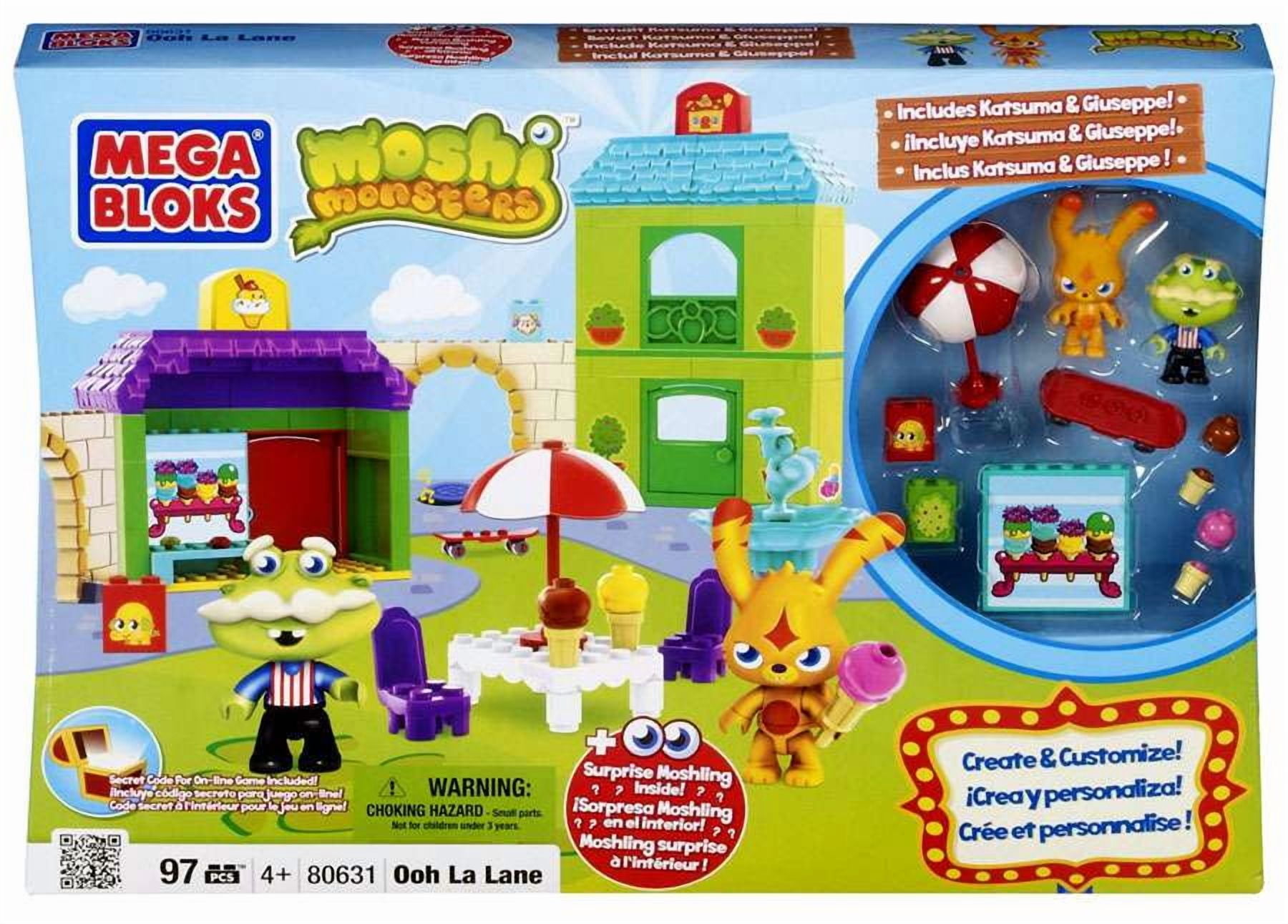 Mega Bloks Moshi Monsters Ooh La Lane Play Set - Walmart.com