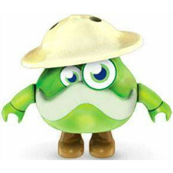 Mega Bloks Moshi Monsters Series 1 Colonel Catcher Minifigure (No Packaging)