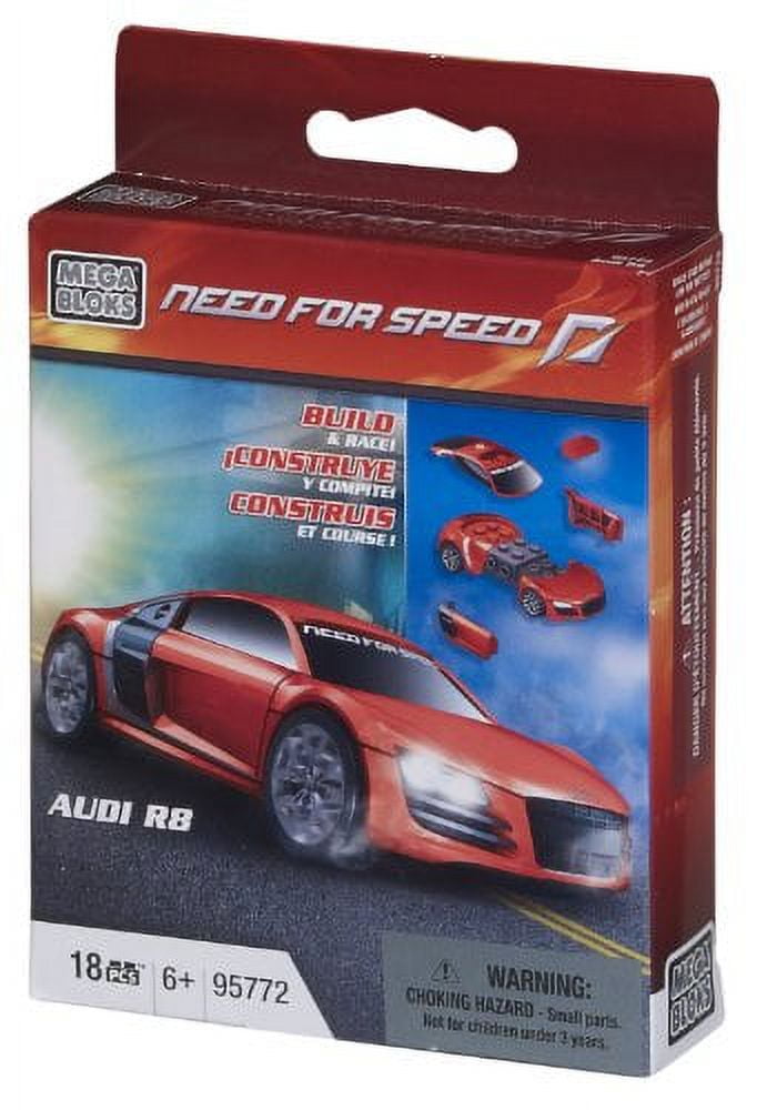 Mega Bloks Need for Speed Audi R8 - Walmart.com