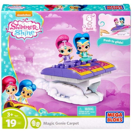Mega Bloks Shimmer & Shine Magic Genie Carpet Building Set