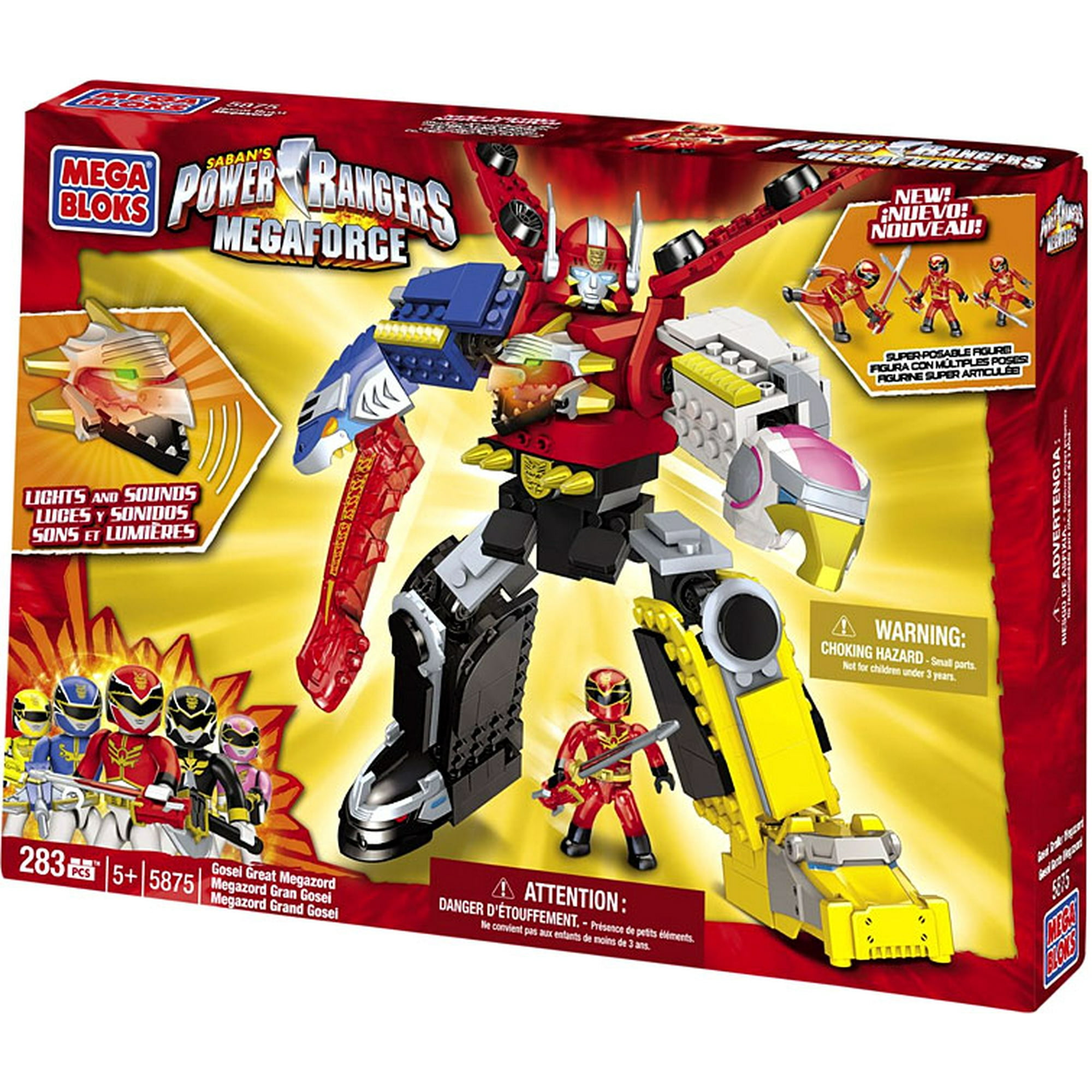 Power Rangers Super Megaforce Silver Ranger Megazord