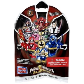 Mega Bloks Power Rangers Samurai Series 1 Minifigure Mystery Pack