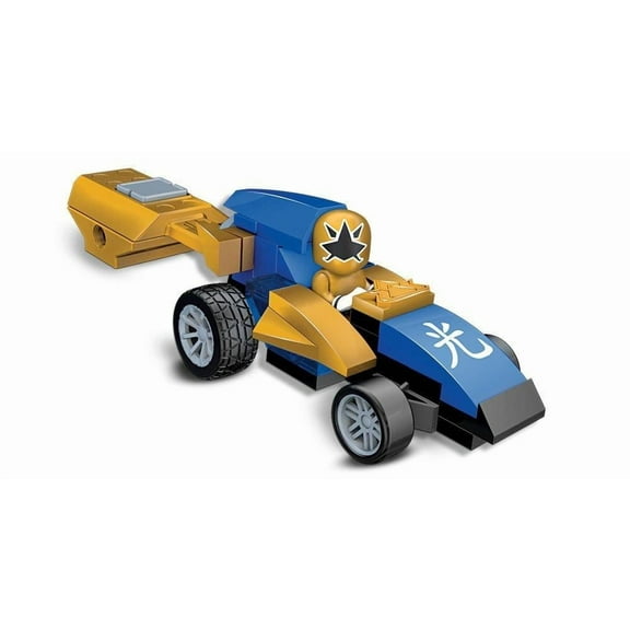 Mega Bloks Power Rangers Super Samurai Gold Pocket Racer Set #5770