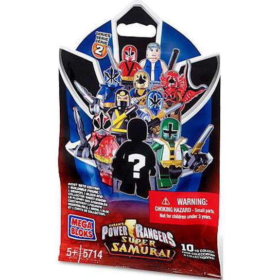 Mega Bloks Power Rangers Super Samurai Series 2 Minifigure Mystery Pack