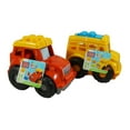 thumbnail image 1 of Mega Bloks SET OF 2 First Builder Vehicles - Includes Lil Tractor & Lil School Bus, 1 of 5