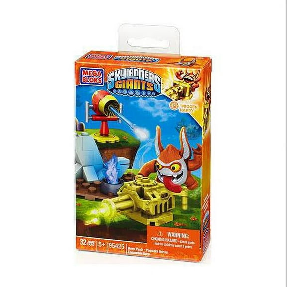 Mega Bloks Skylanders Giants Hero Packs Trigger Happy Hero Pack Set #95425