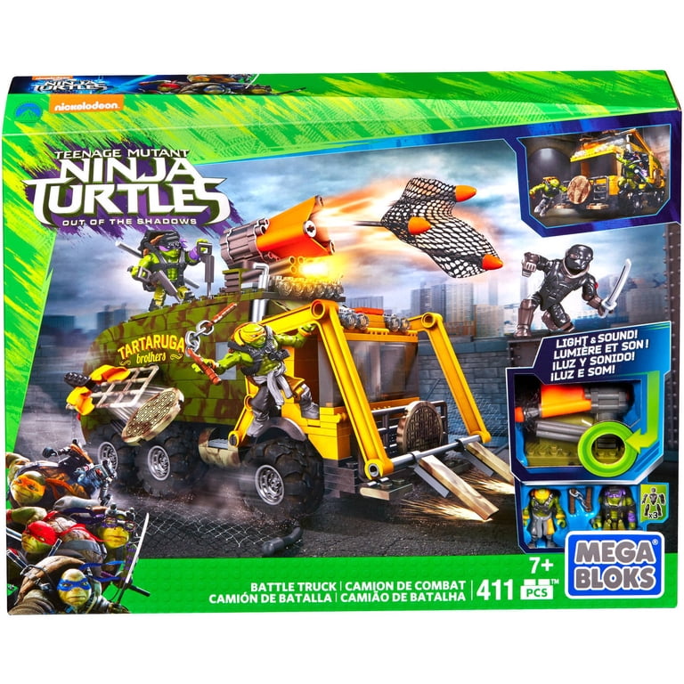 Mega Bloks Teenage Mutant Ninja Turtles, Battle Truck - Walmart.com