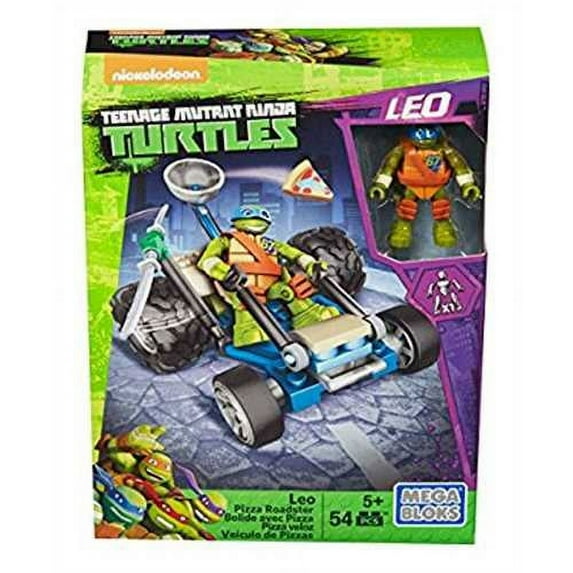 Mega Bloks Teenage Mutant Ninja Turtles Leo Pizza Roadster