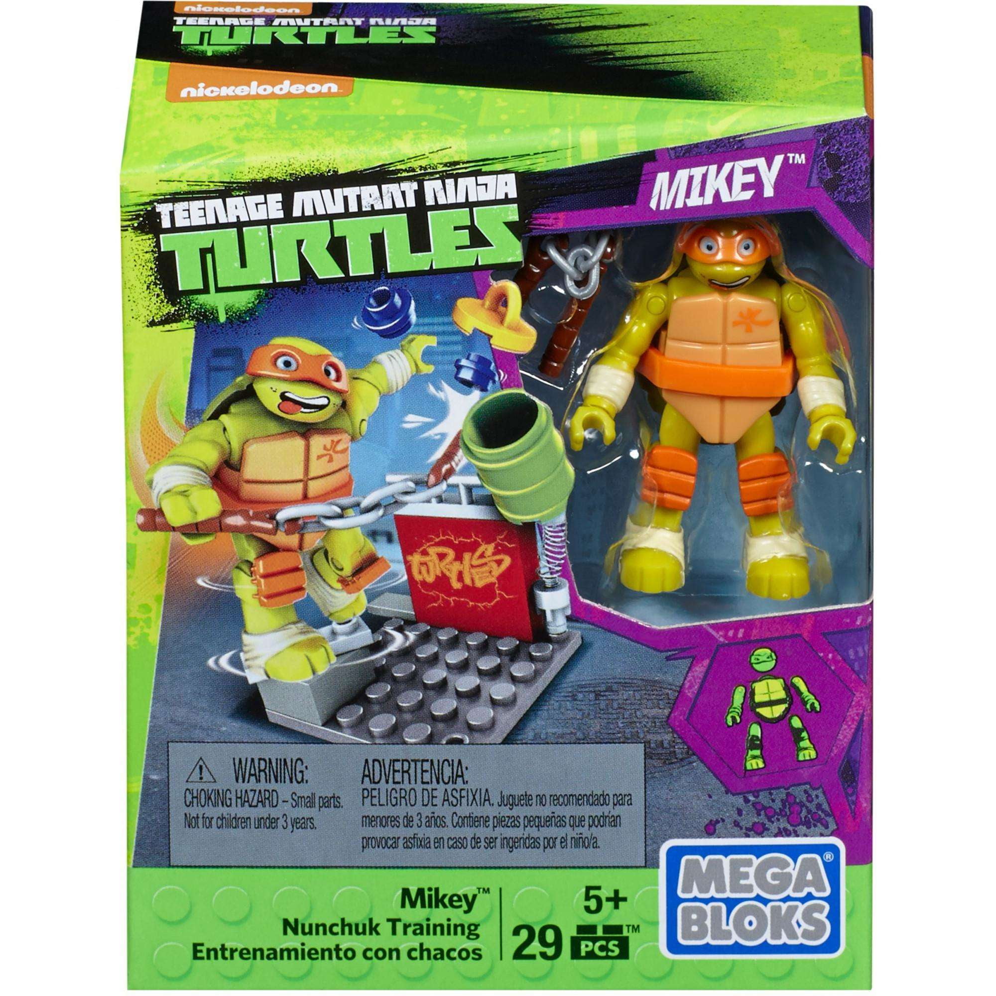 Mega Bloks Teenage Mutant Ninja Turtles Nunchuk Train Training