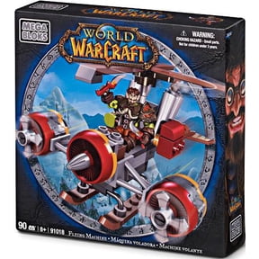 Mega Bloks World of Warcraft Flying Machine and Flint Building Set 91018